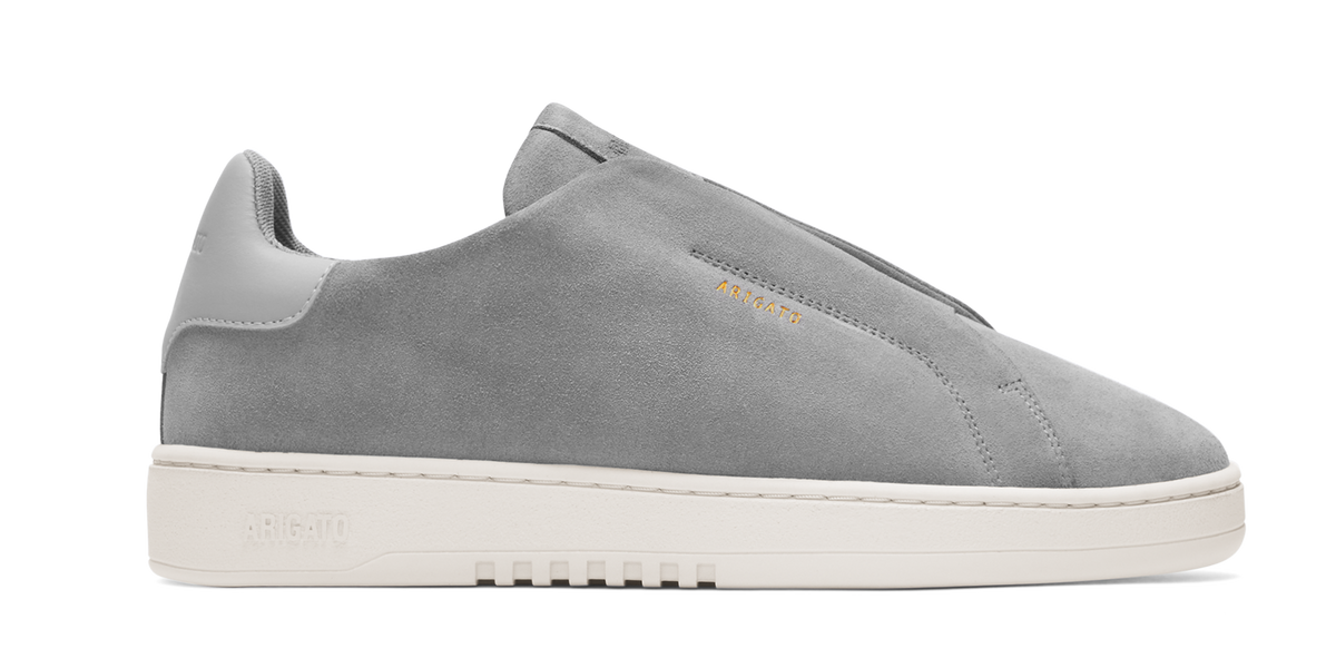 Dice Laceless Sneaker - Dark Grey/White