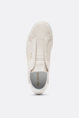 Dice Laceless Sneaker - Off White/White