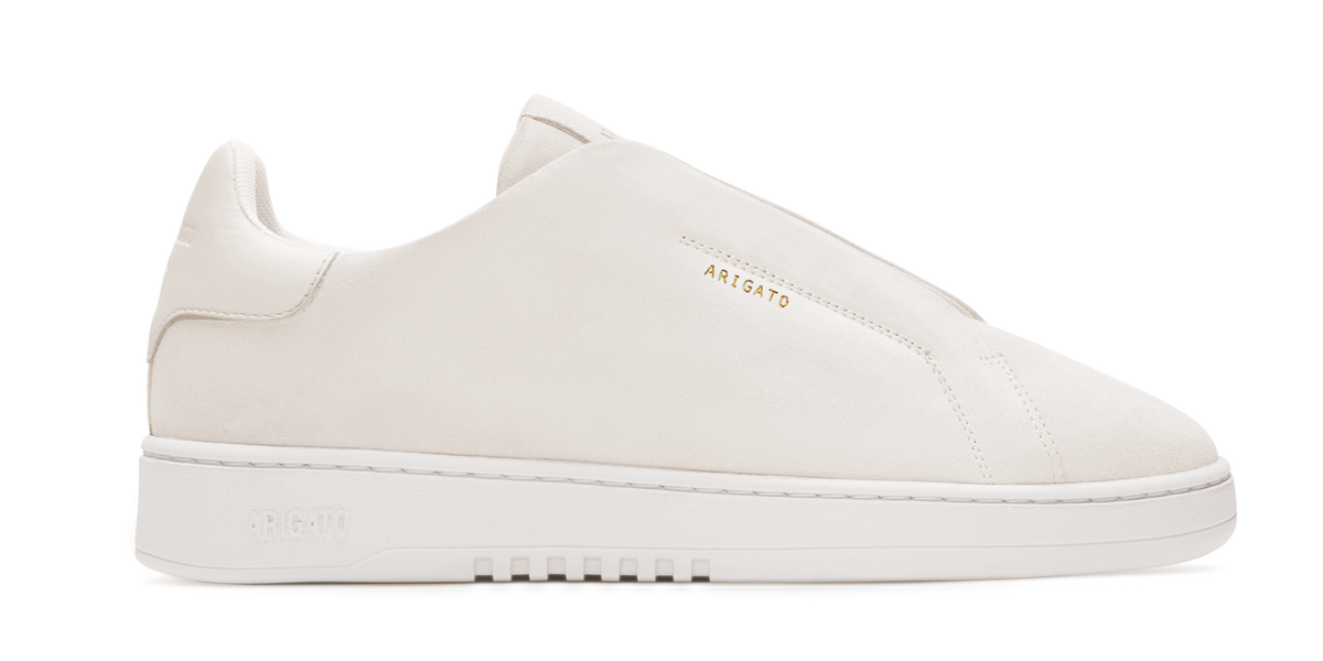 Dice Laceless Sneaker - Off White/White