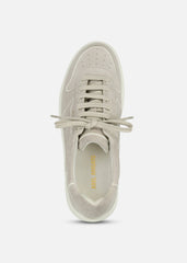 Orbit Embroidery Sneaker - Beige/Beige