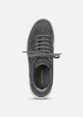 Orbit Embroidery Sneaker - Dark Grey/Off White
