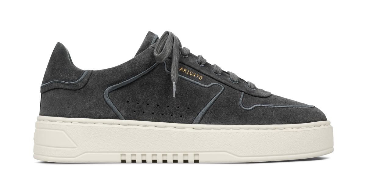 Orbit Embroidery Sneaker - Dark Grey/Off White