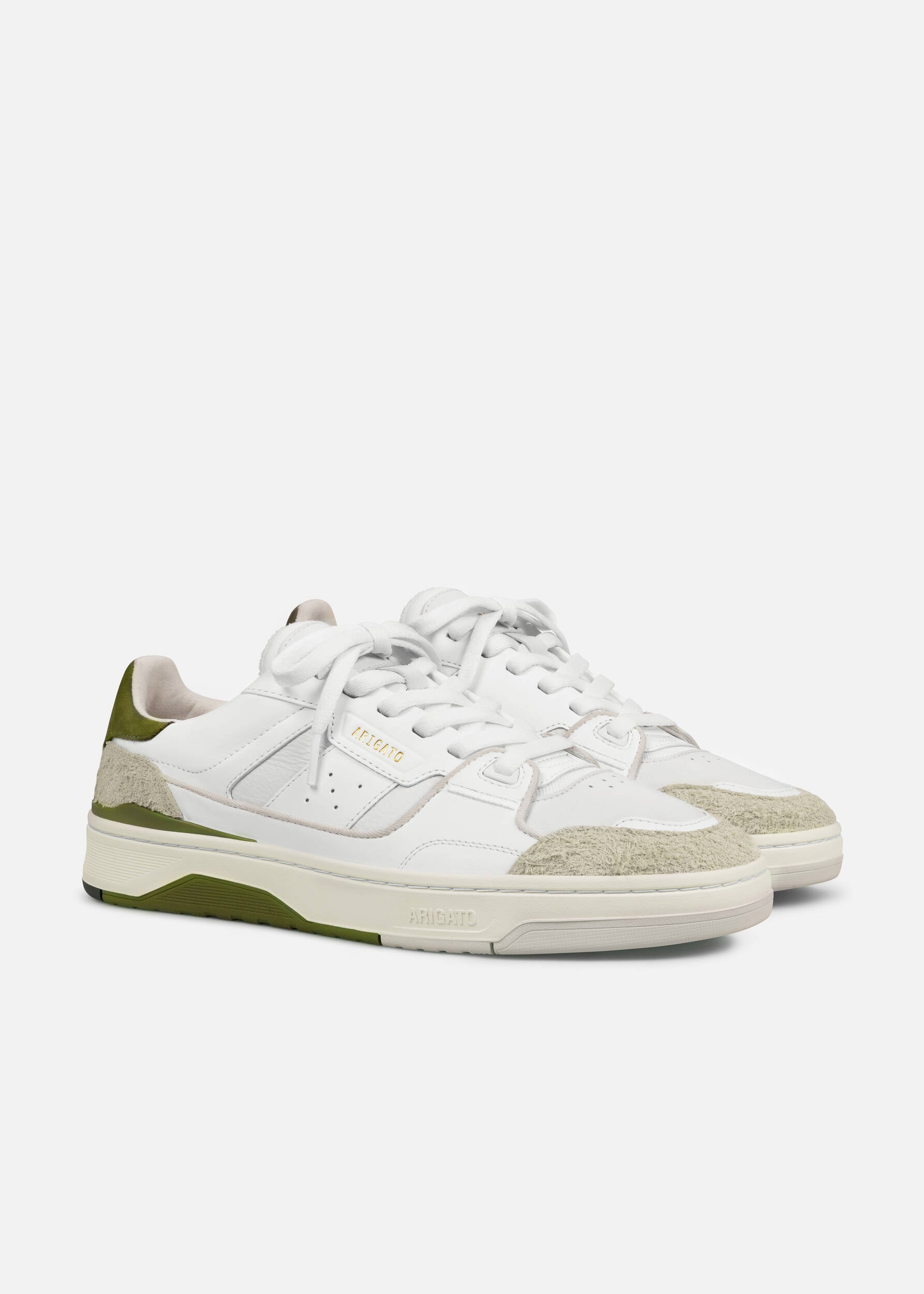 Clay Sneaker - Off White/Green