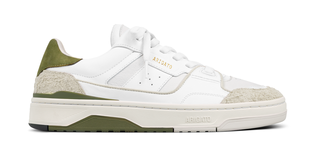 Clay Sneaker - Off White/Green