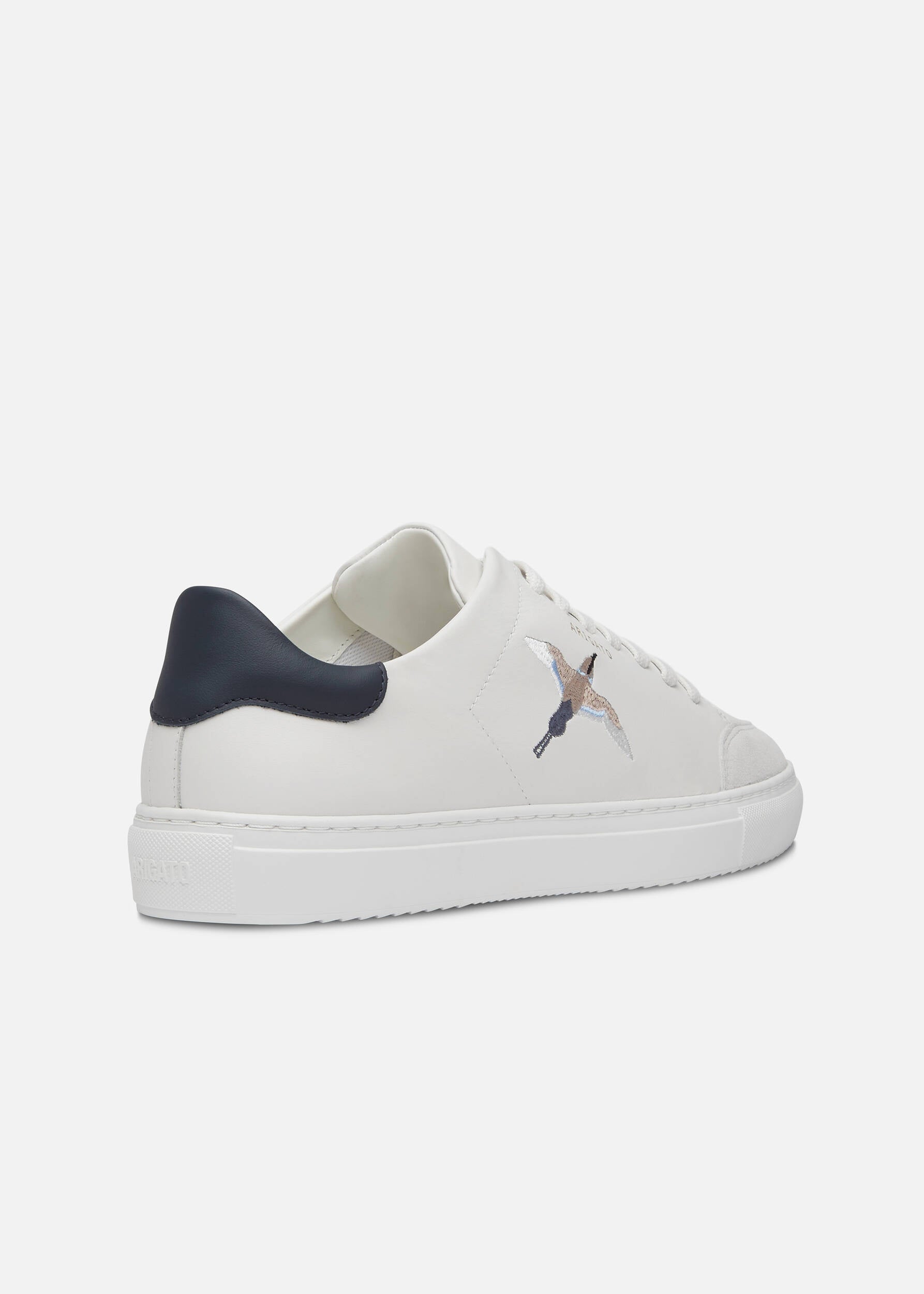 Clean 90 B Bird Sneaker - White/Dark Blue