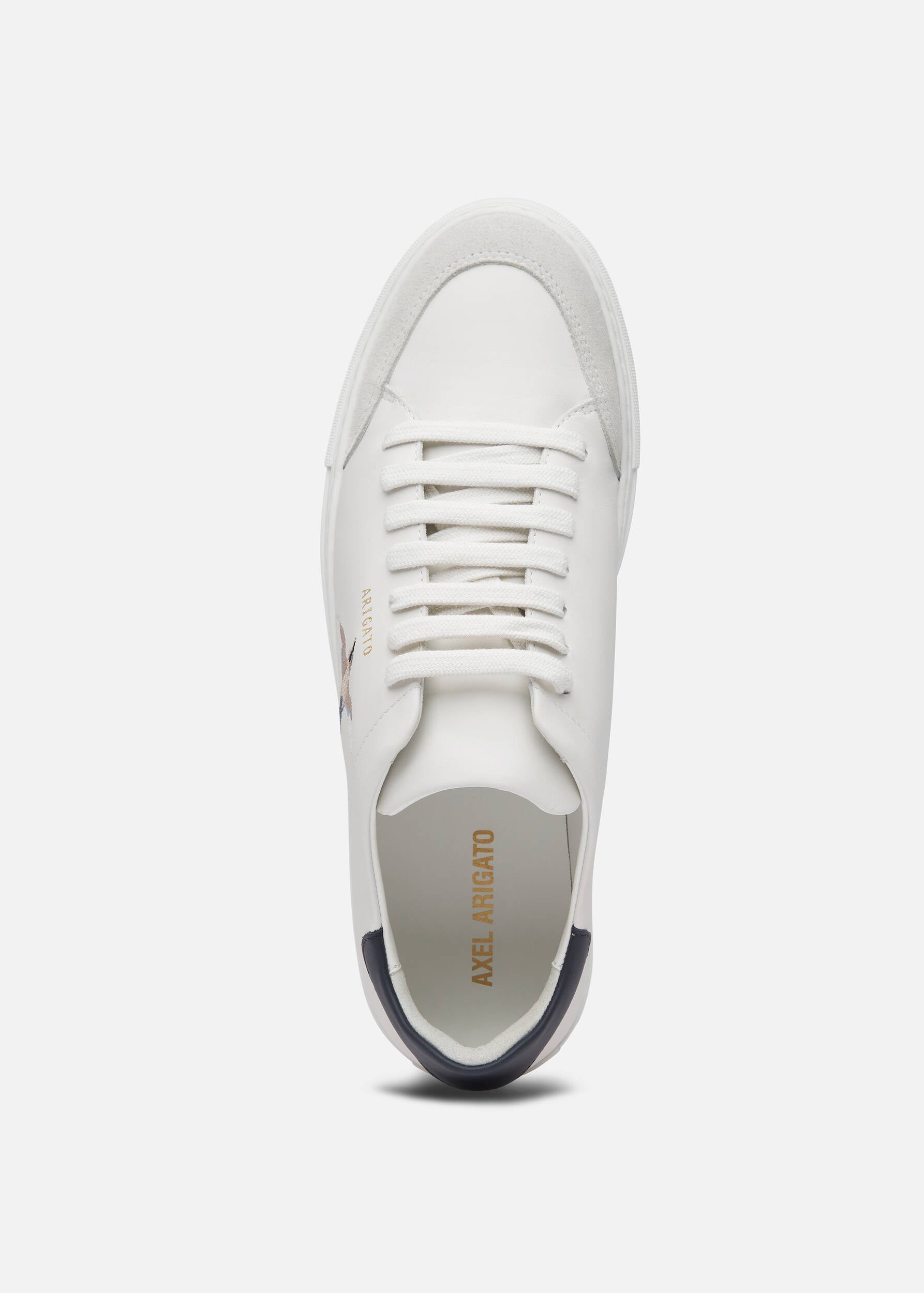 Clean 90 B Bird Sneaker - White/Dark Blue