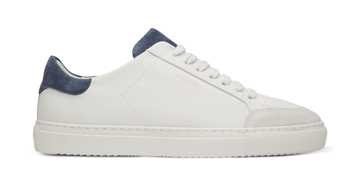 Clean 90 Triple Sneaker - Off White/Dark Blue