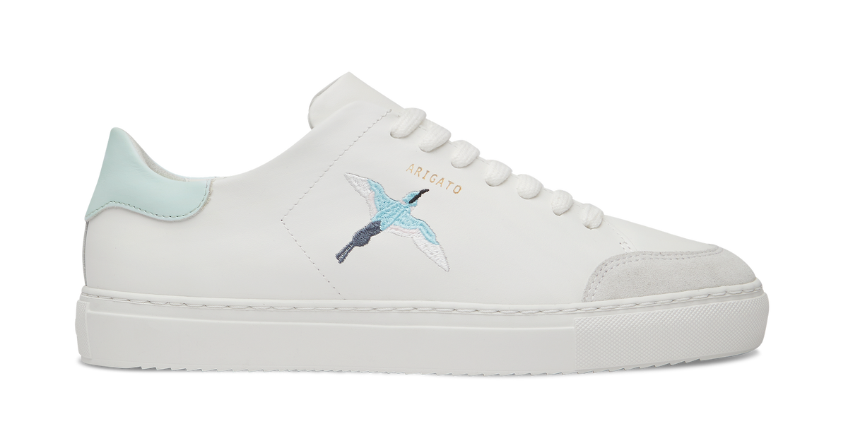 Clean 90 B Bird Sneaker - White/Turquoise