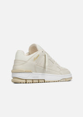 Area Lo Sneaker - Off White/White