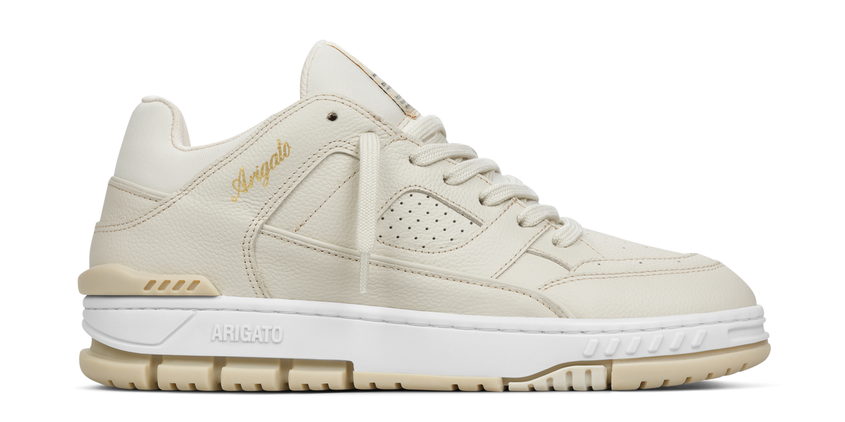 Area Lo Sneaker - Off White/White