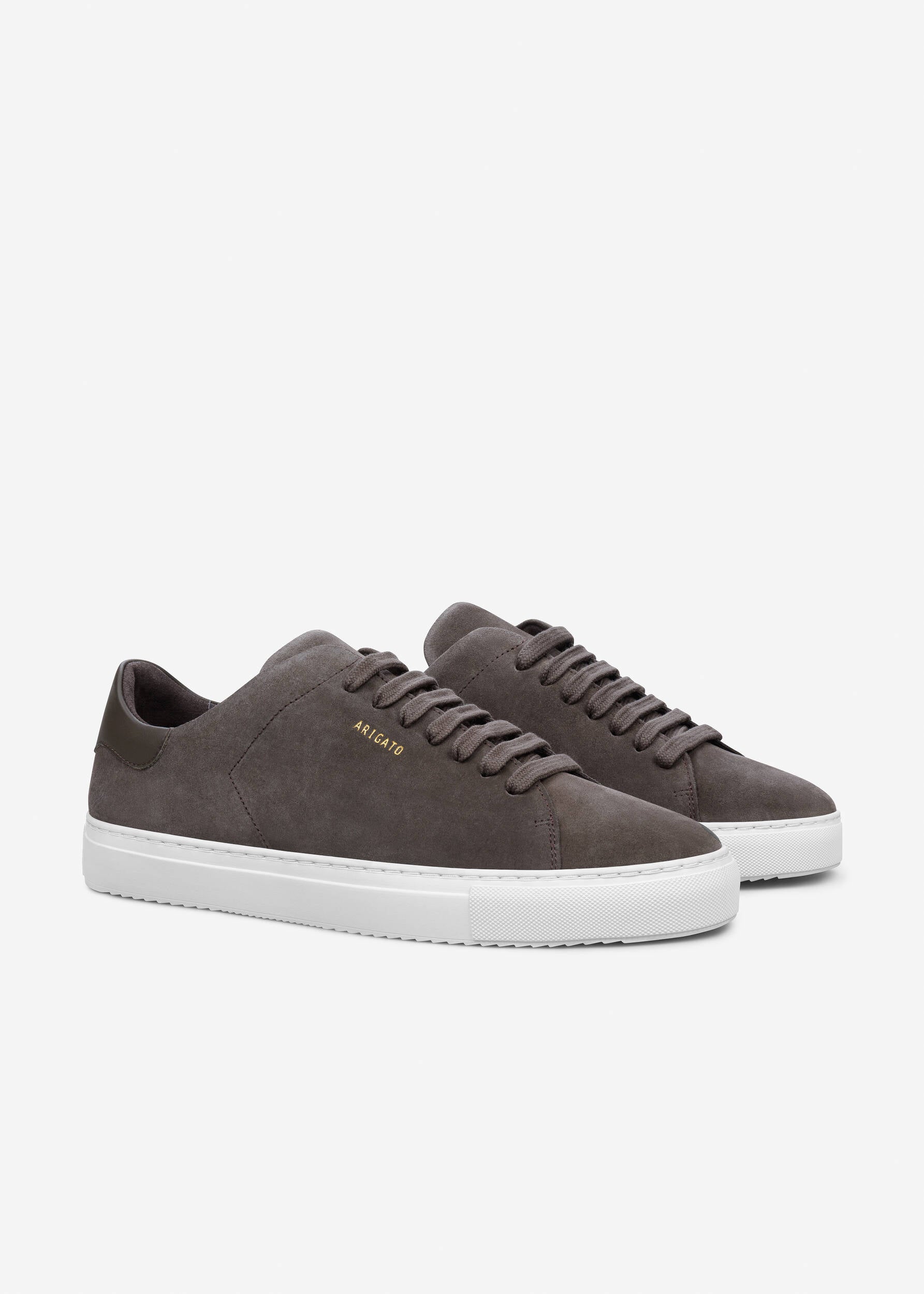 Clean 90 Suede Sneaker - Dark Brown/White