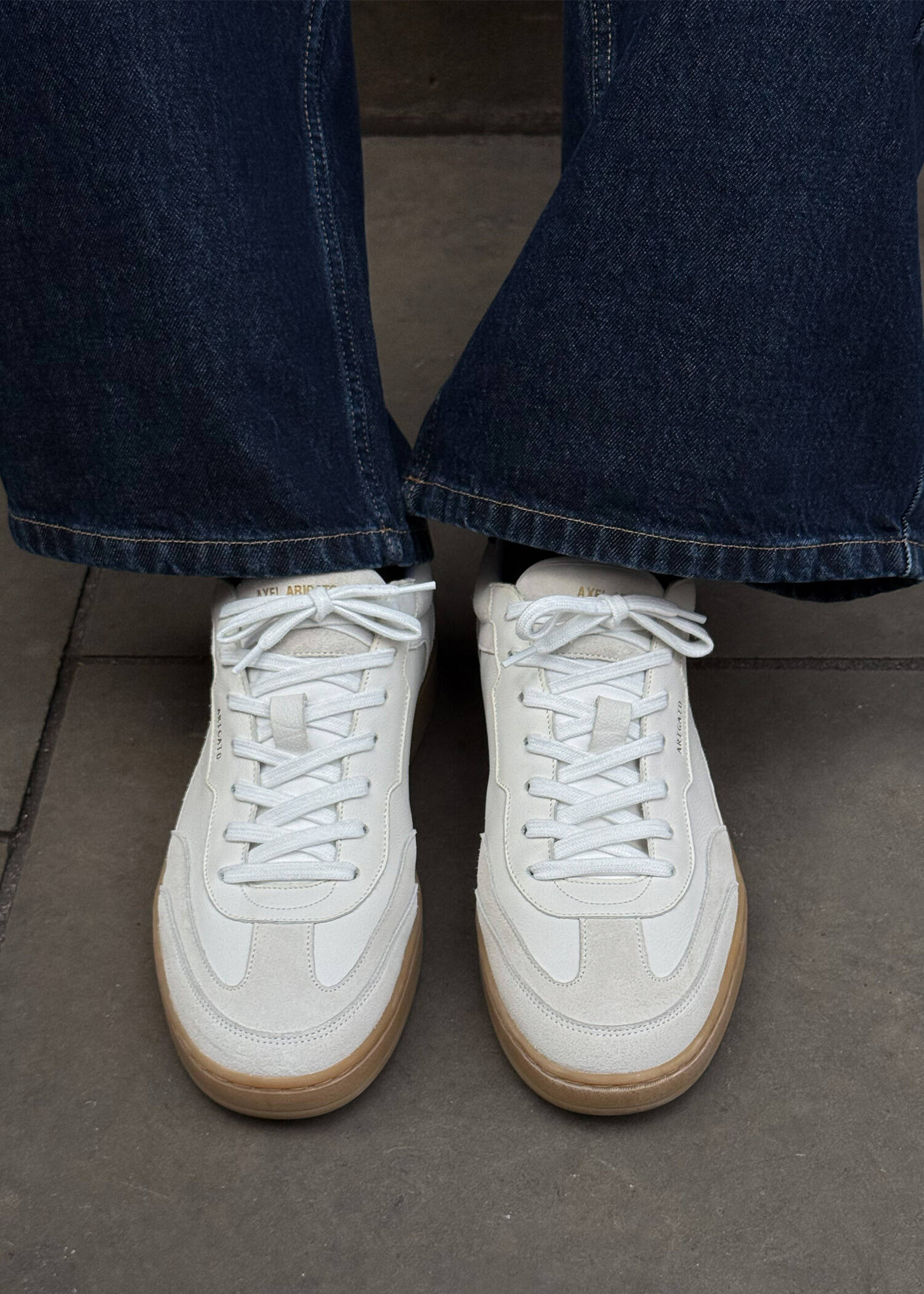 Dice T-Toe Sneaker - White/Gum