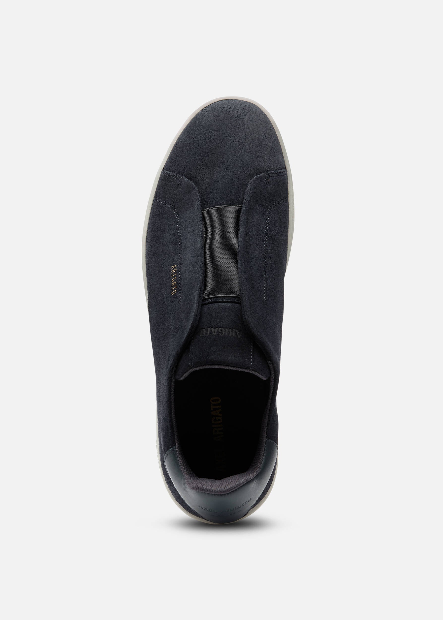 Dice Laceless Sneaker - Dark Blue/Off White
