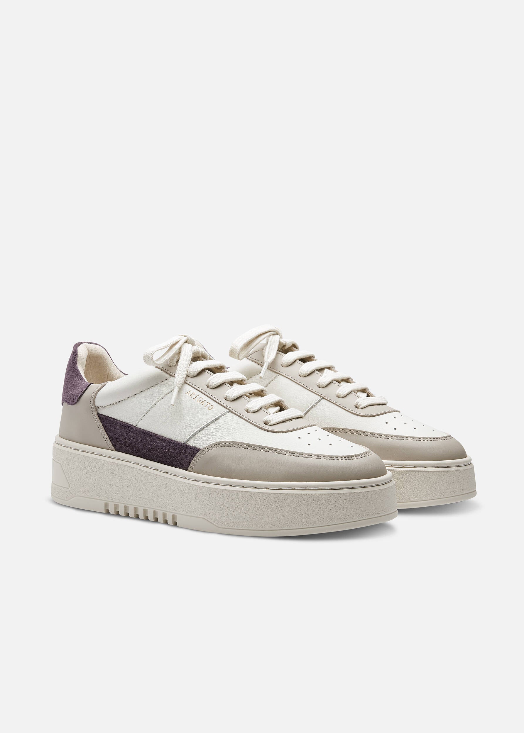 Orbit Vintage Sneaker - Tan/Dark Burgundy