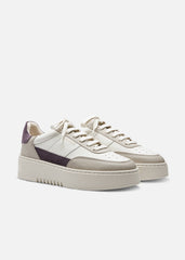 Orbit Vintage Sneaker - Tan/Dark Burgundy