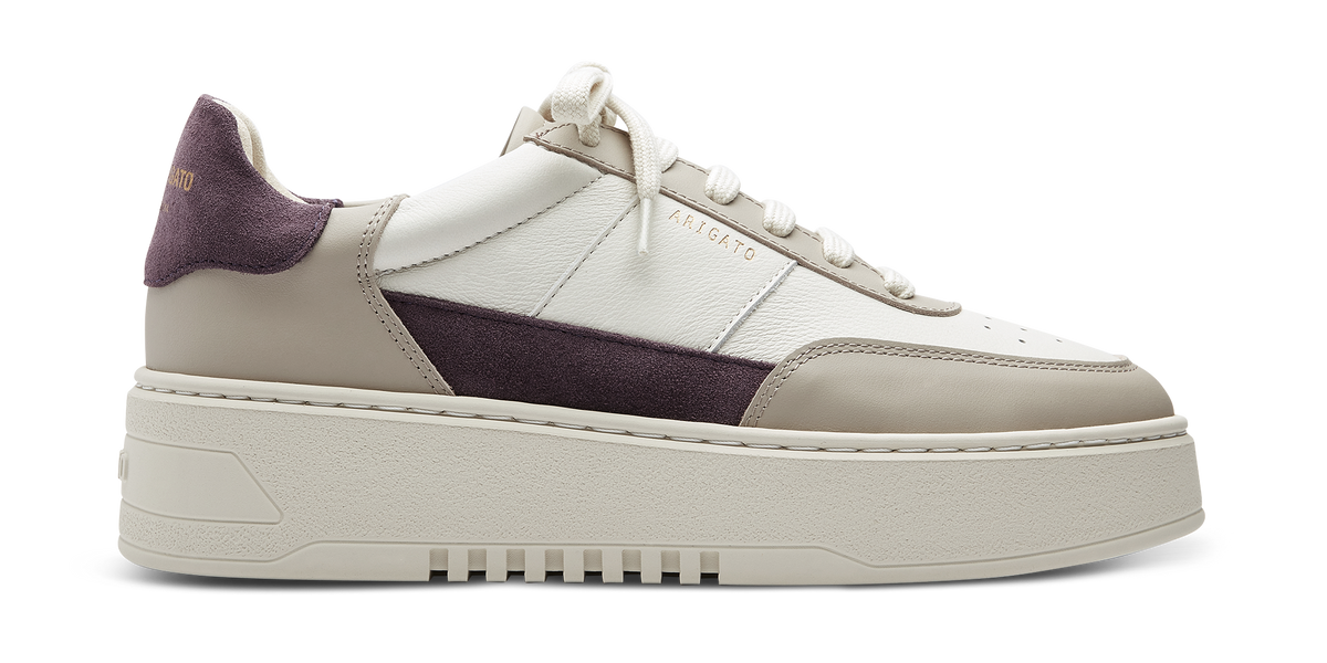 Orbit Vintage Sneaker - Tan/Dark Burgundy