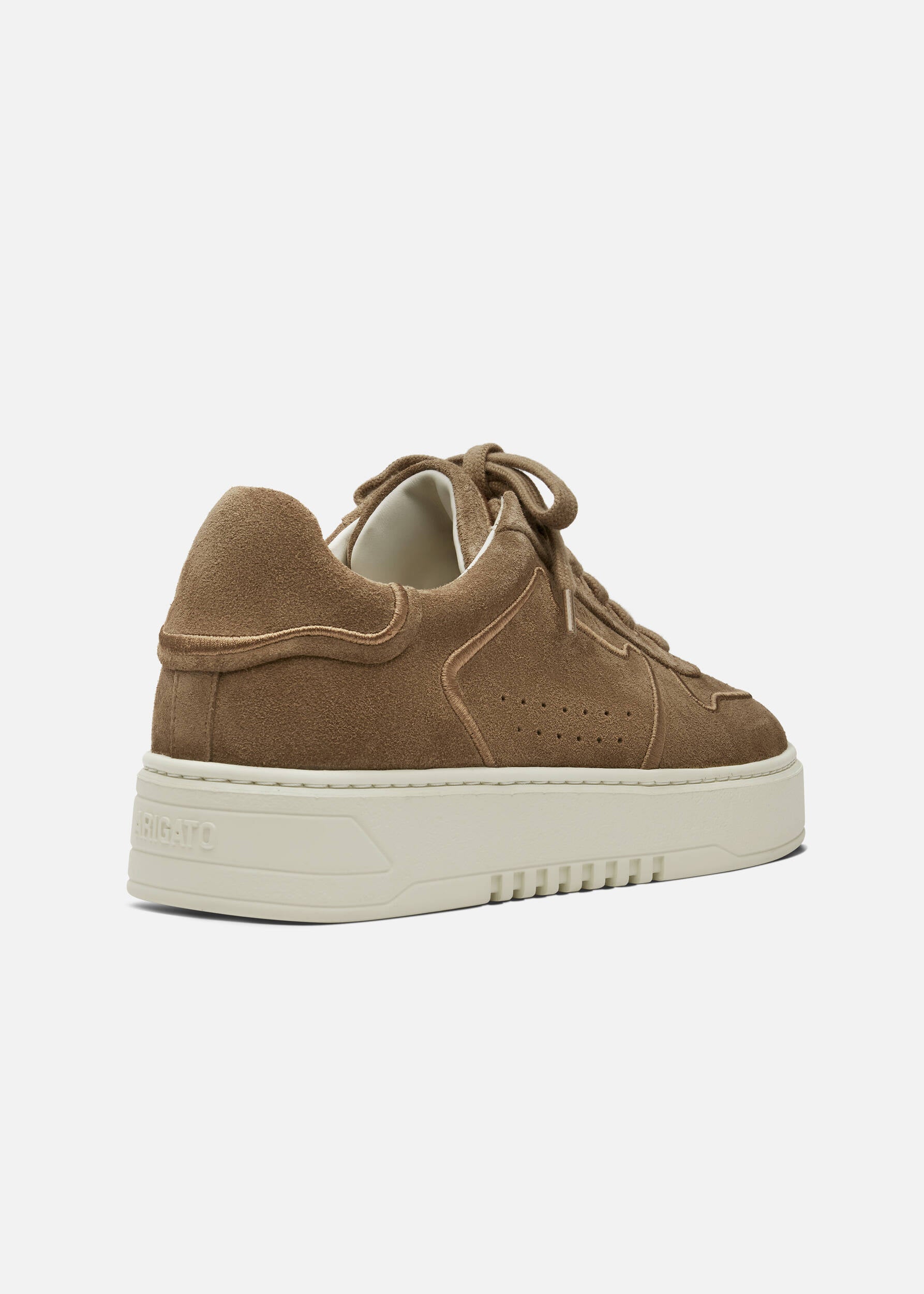 Orbit Embroidery Sneaker - Brown/Off White