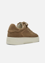 Orbit Embroidery Sneaker - Brown/Off White