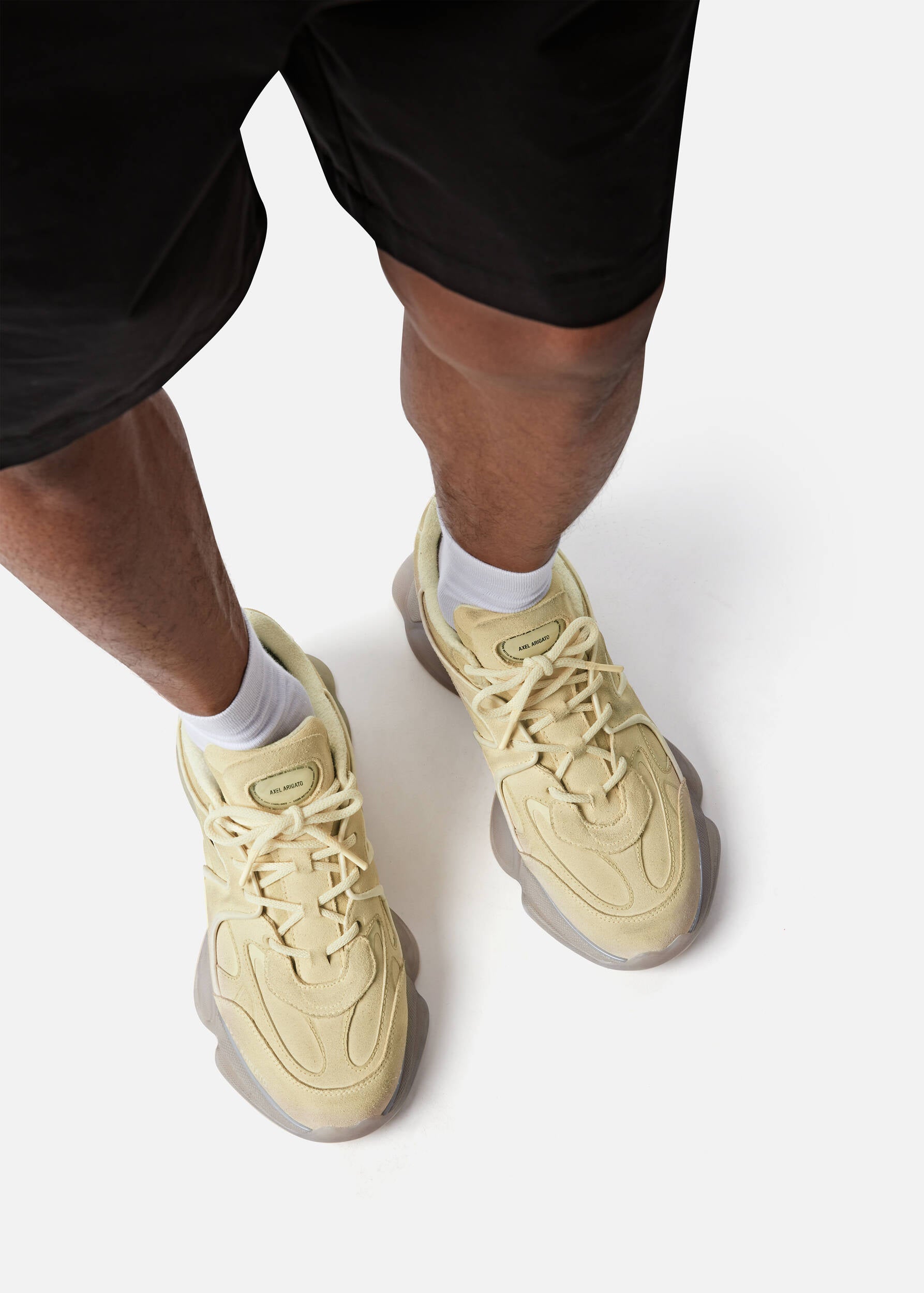Eris Sneaker - Light Yellow/Off White
