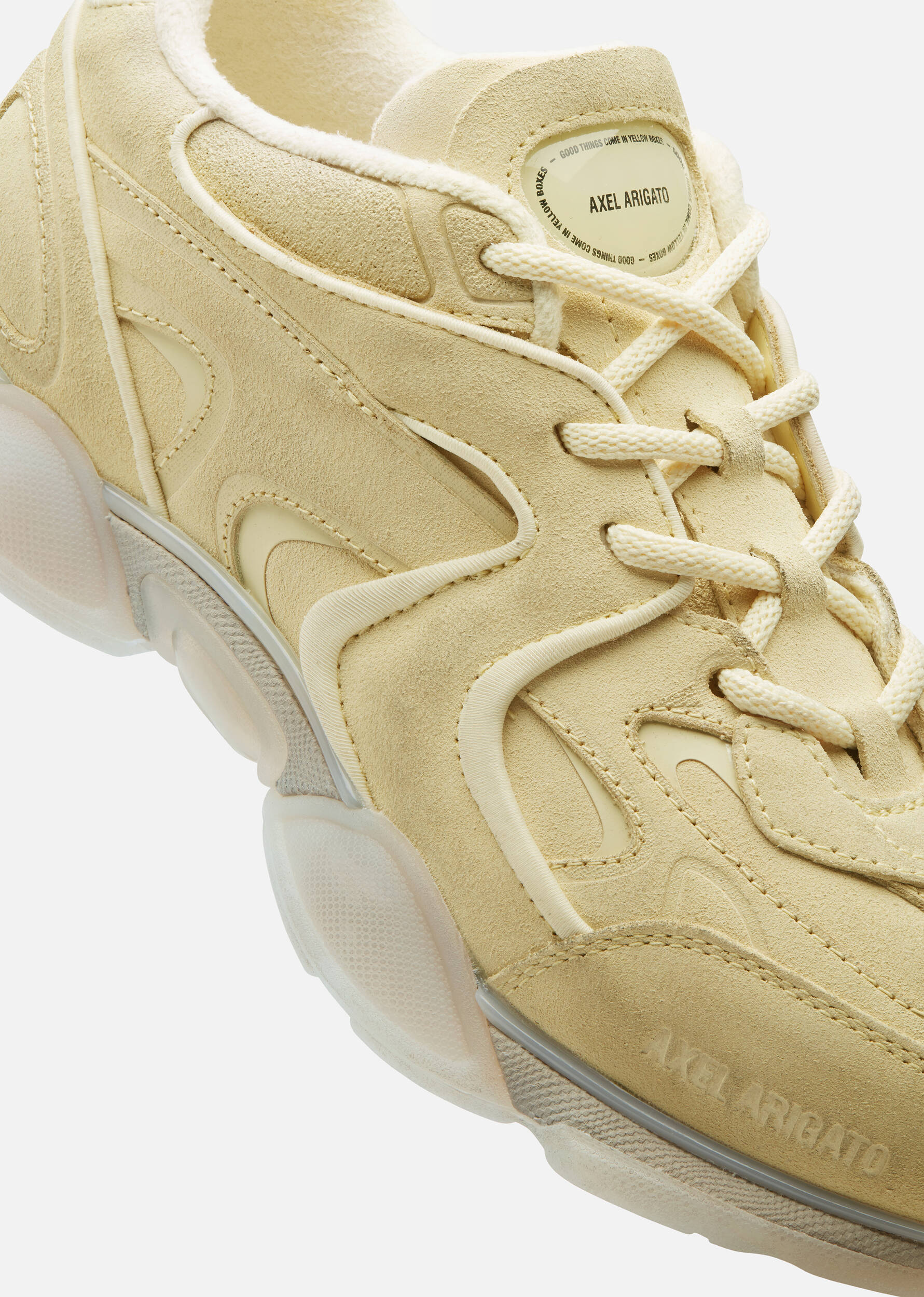 Eris Sneaker - Light Yellow/Off White
