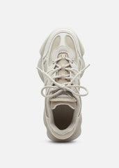 Eris Sneaker - Off White/Taupe