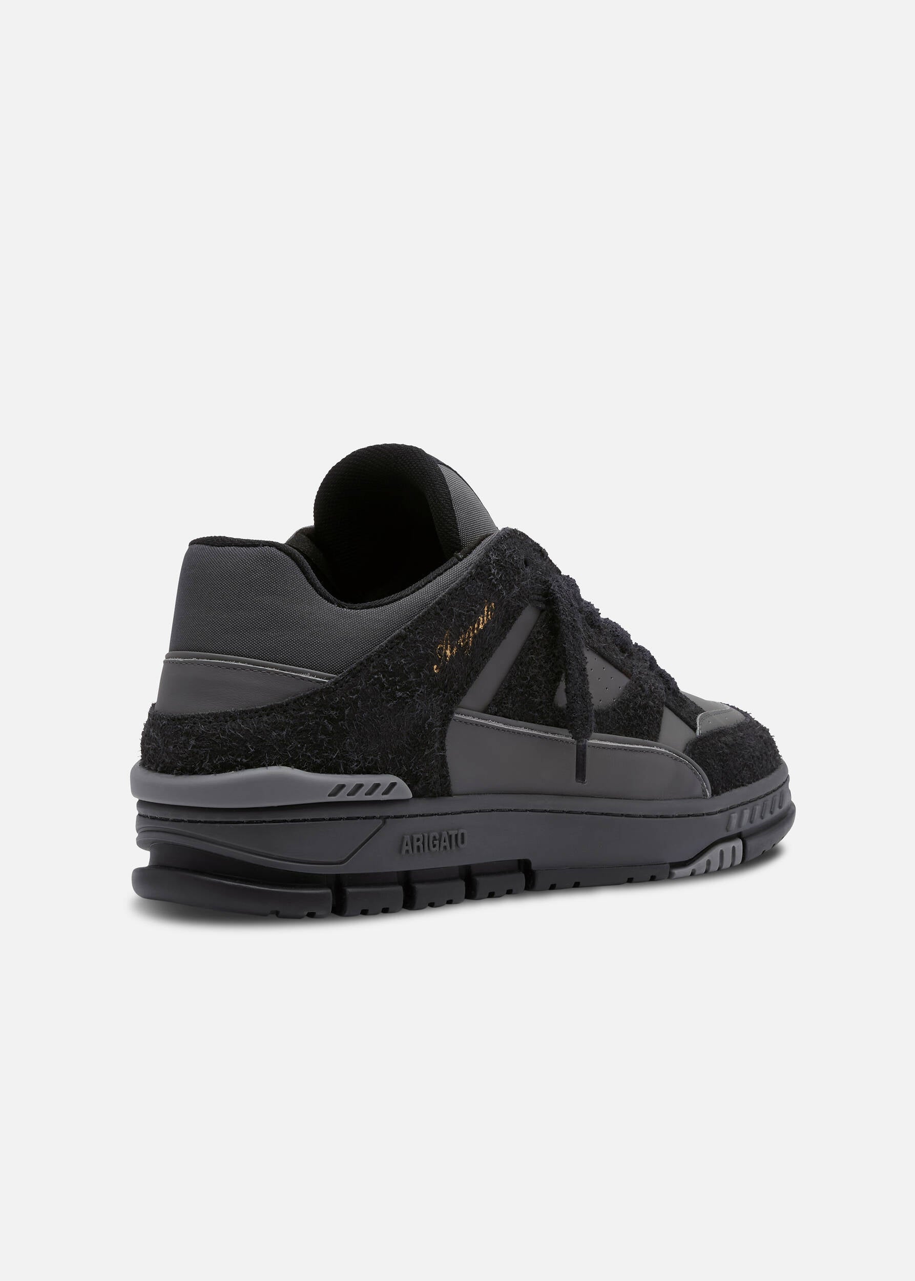 Area Lo Fluffy Sneaker - Black/Off Black