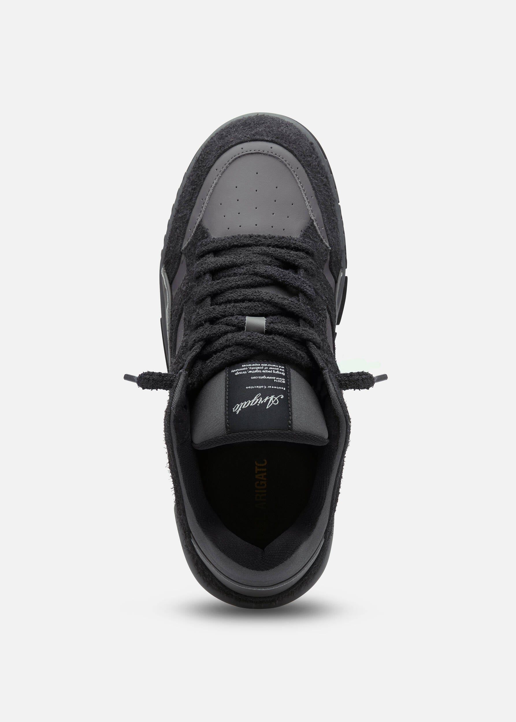 Area Lo Fluffy Sneaker - Black/Off Black