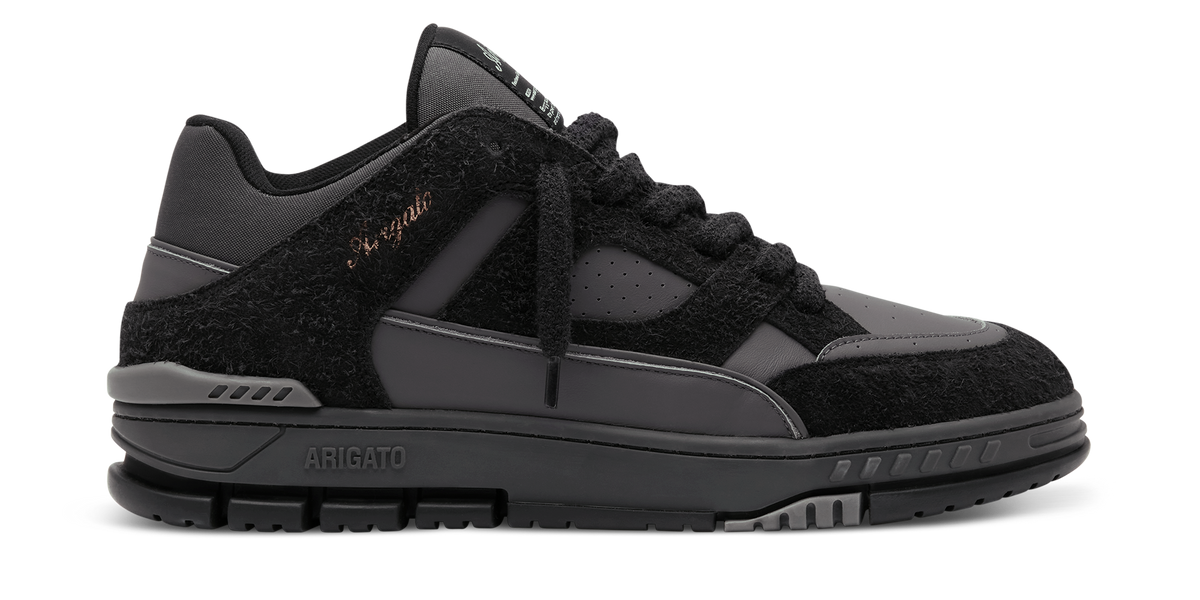 Area Lo Fluffy Sneaker - Black/Off Black