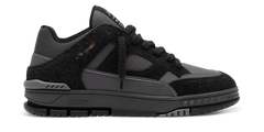 Area Lo Fluffy Sneaker - Black/Off Black