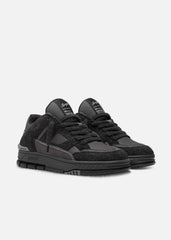 Area Lo Fluffy Sneaker - Black/Off Black