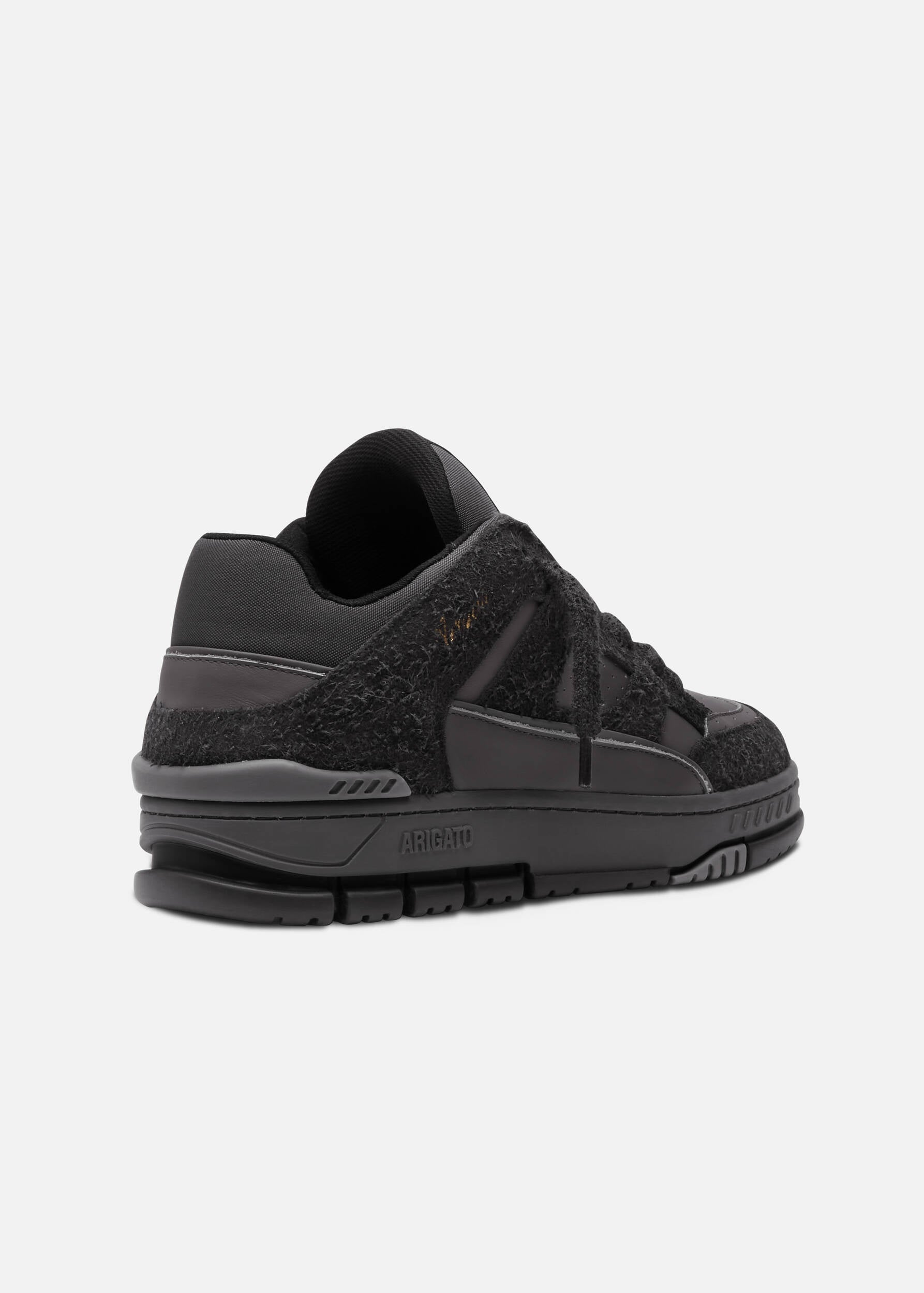 Area Lo Fluffy Sneaker - Black/Off Black