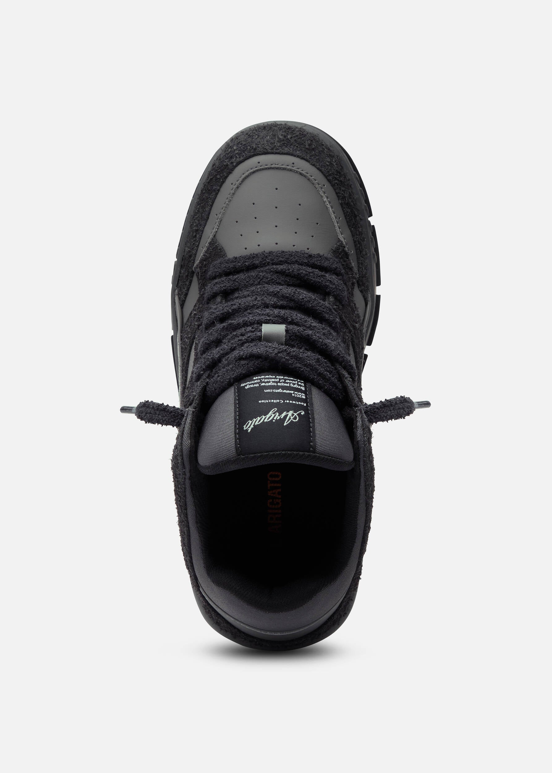 Area Lo Fluffy Sneaker - Black/Off Black