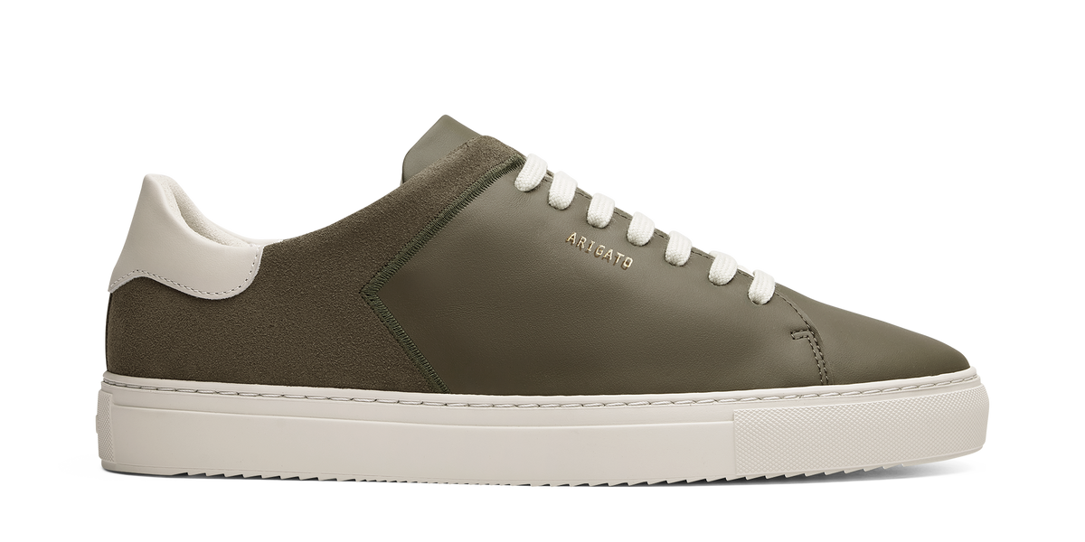 Clean 90 Split Sneaker - Dark Green/Off White