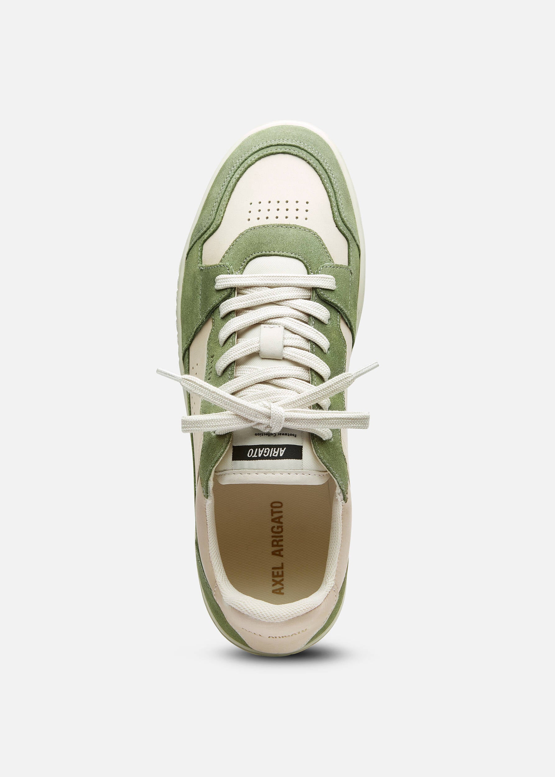 Dice Lo Sneaker - Off White/Light Green