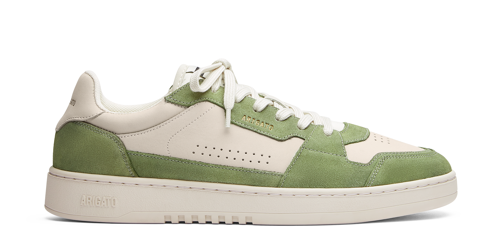 Dice Lo Sneaker - Off White/Light Green
