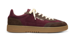 Dice T-Toe Sneaker - Burgundy/Brown