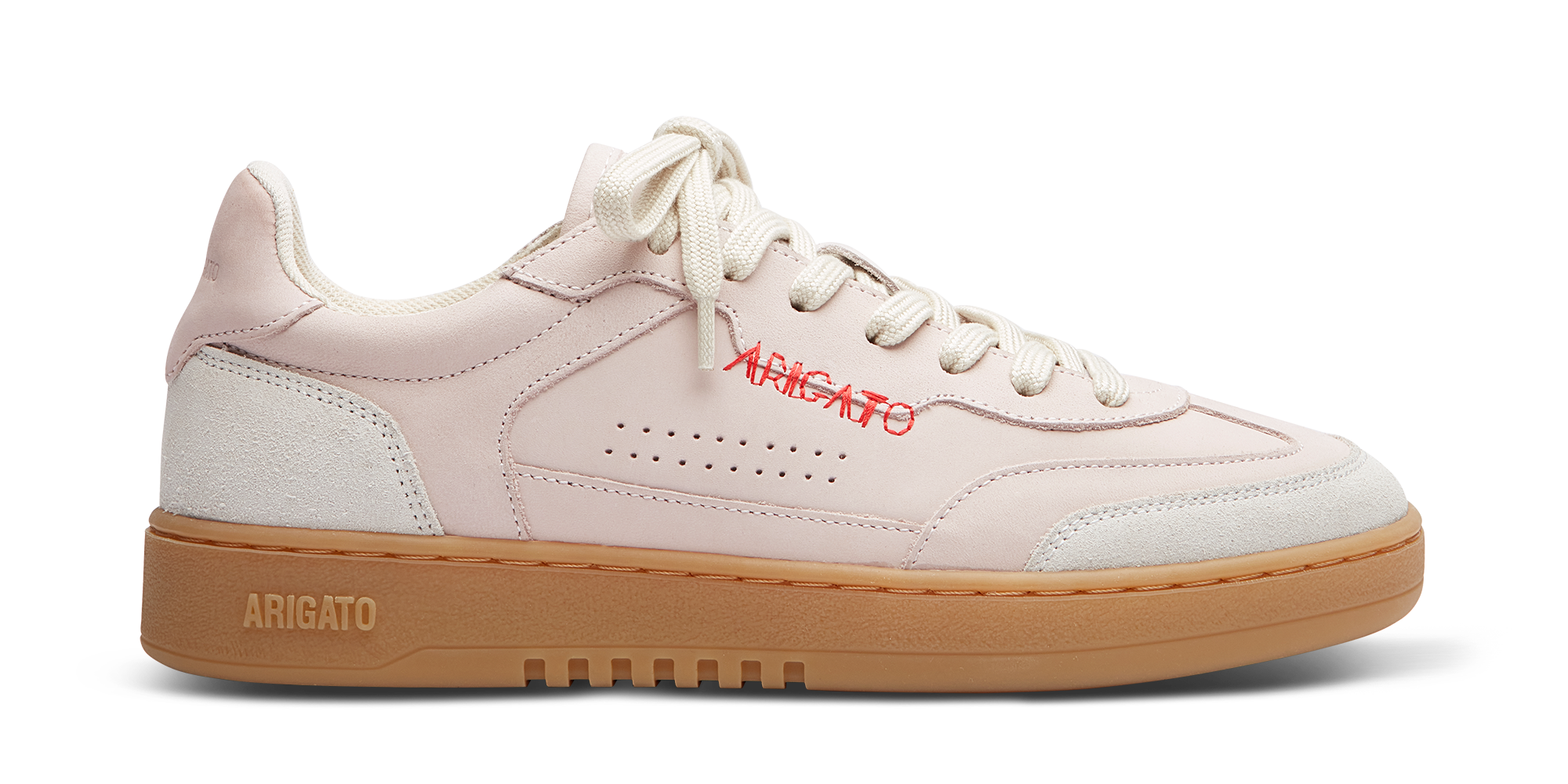 Dice T-Toe Sneaker - Light Beige/Dark Tan