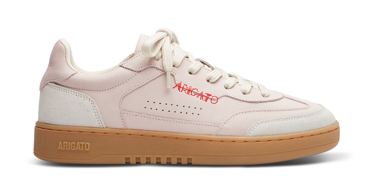 Dice T-Toe Sneaker - Light Beige/Dark Tan