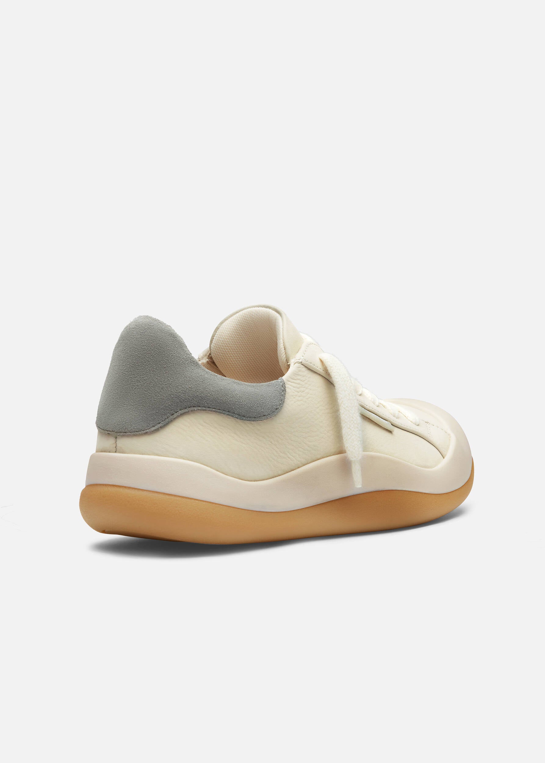 Squish Sneaker - Light Beige/Gum