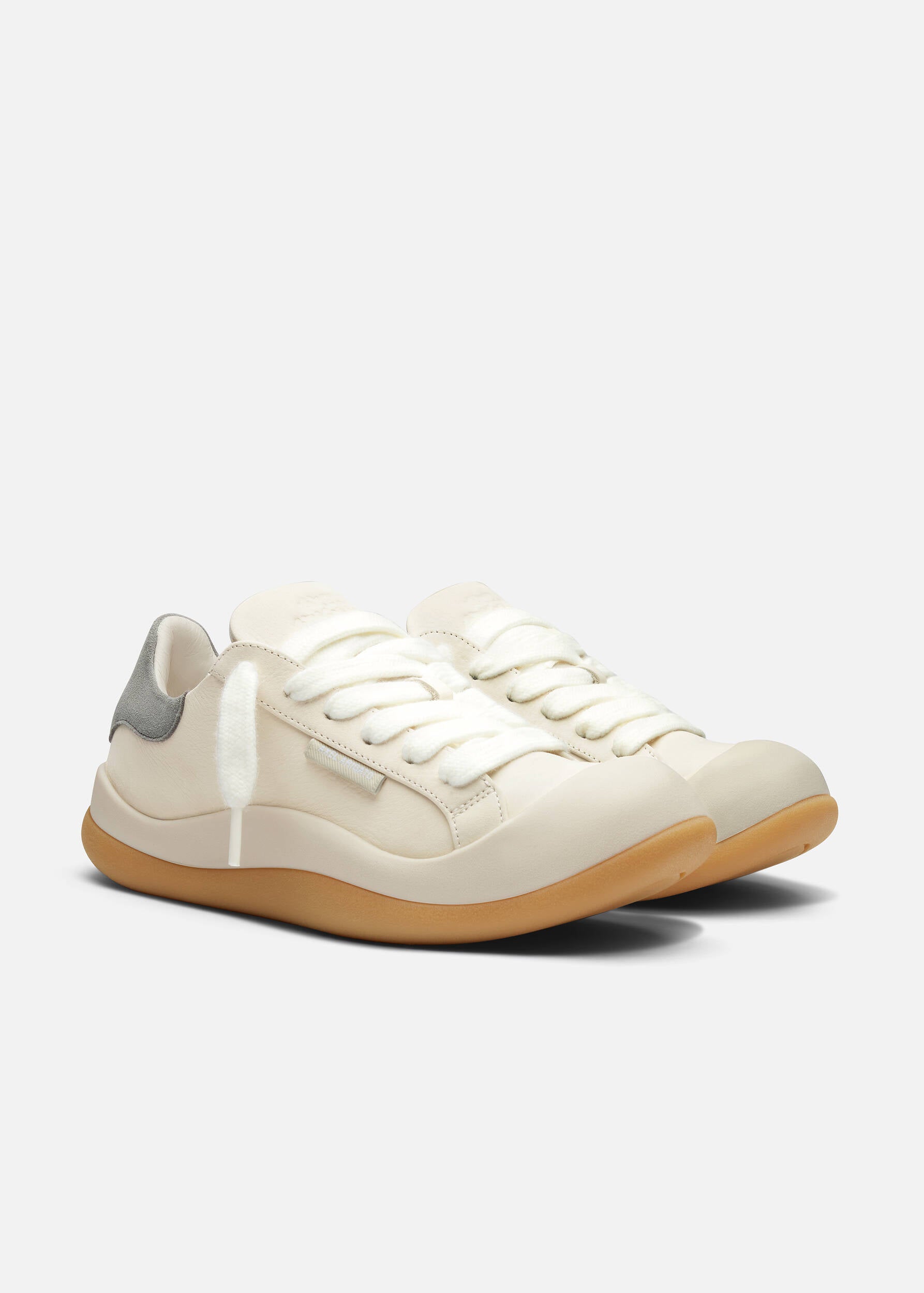 Squish Sneaker - Light Beige/Gum