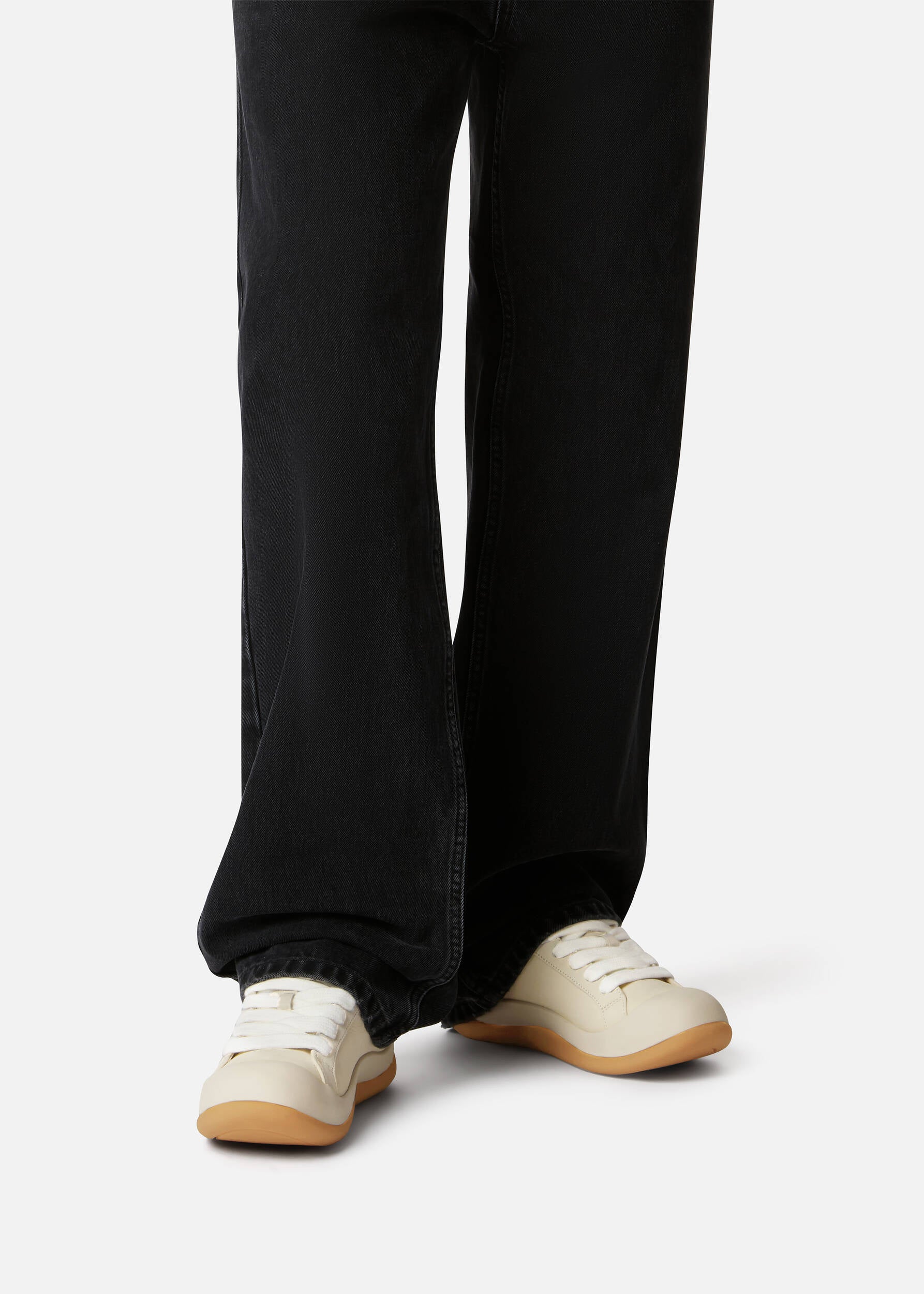 Squish Sneaker - Light Beige/Gum