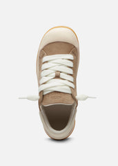 Squish Sneaker - Tan/Gum