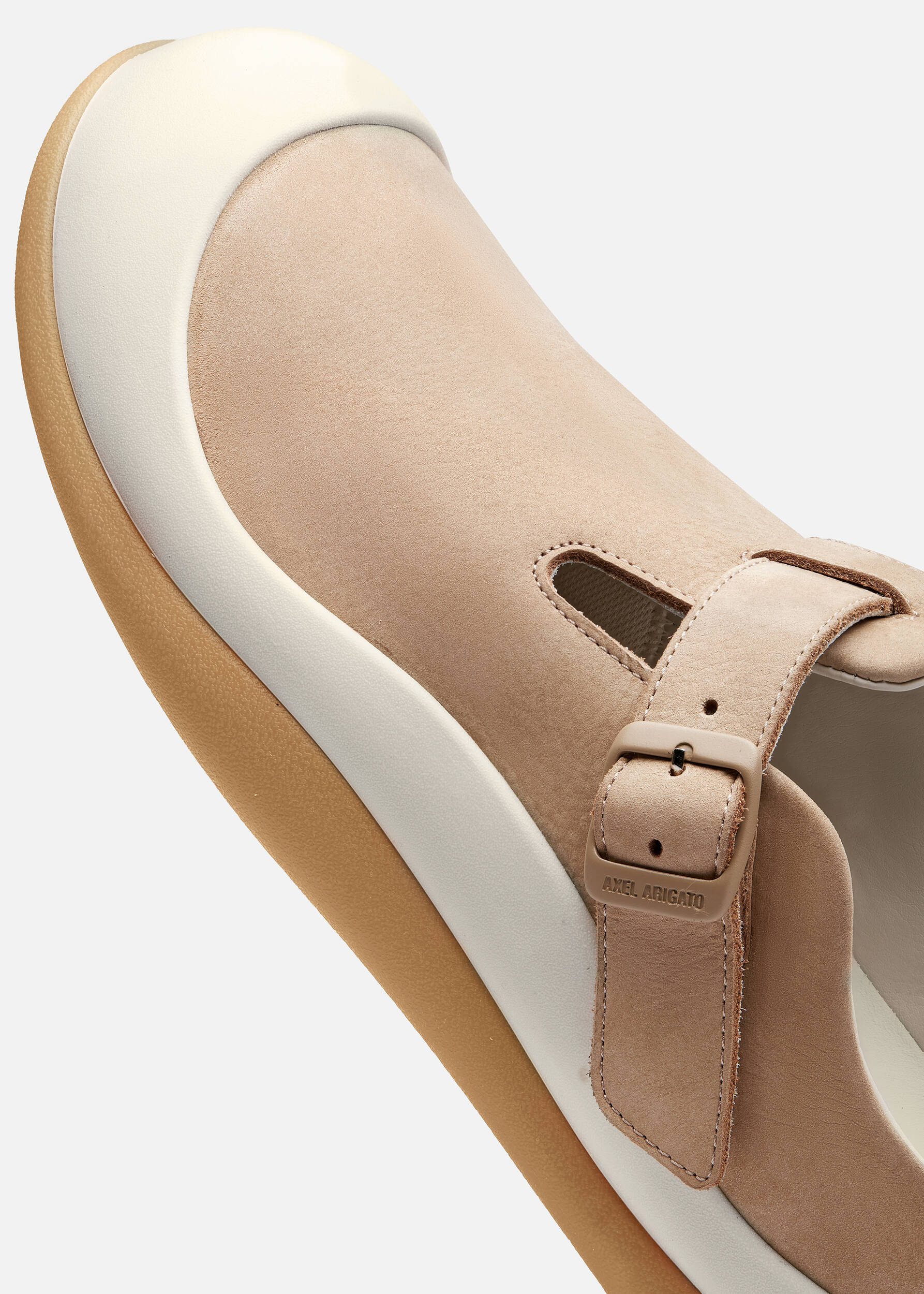 Squish T-Bar Mule - Tan/Gum