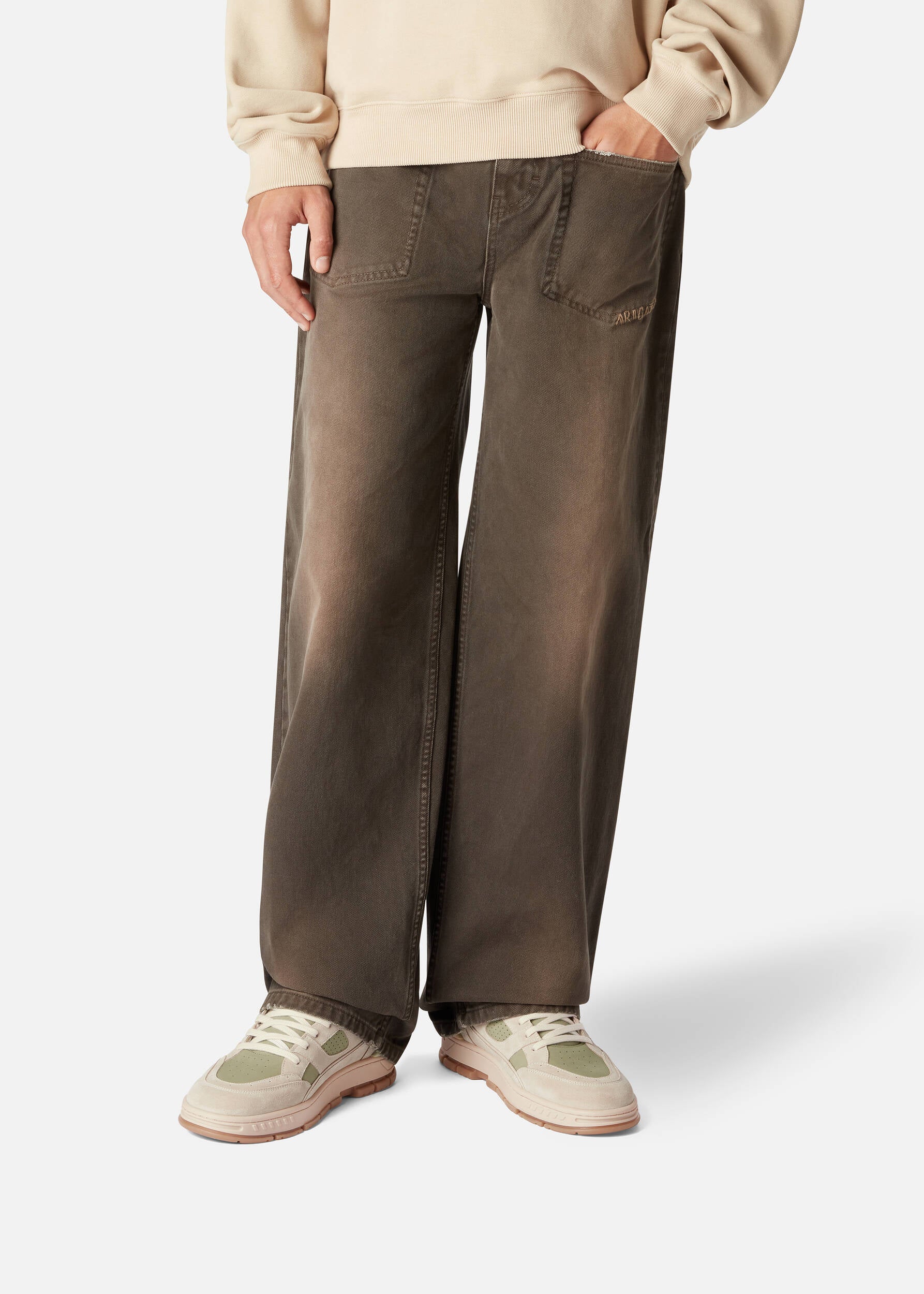Area Lo Sneaker - Light Beige/Khaki