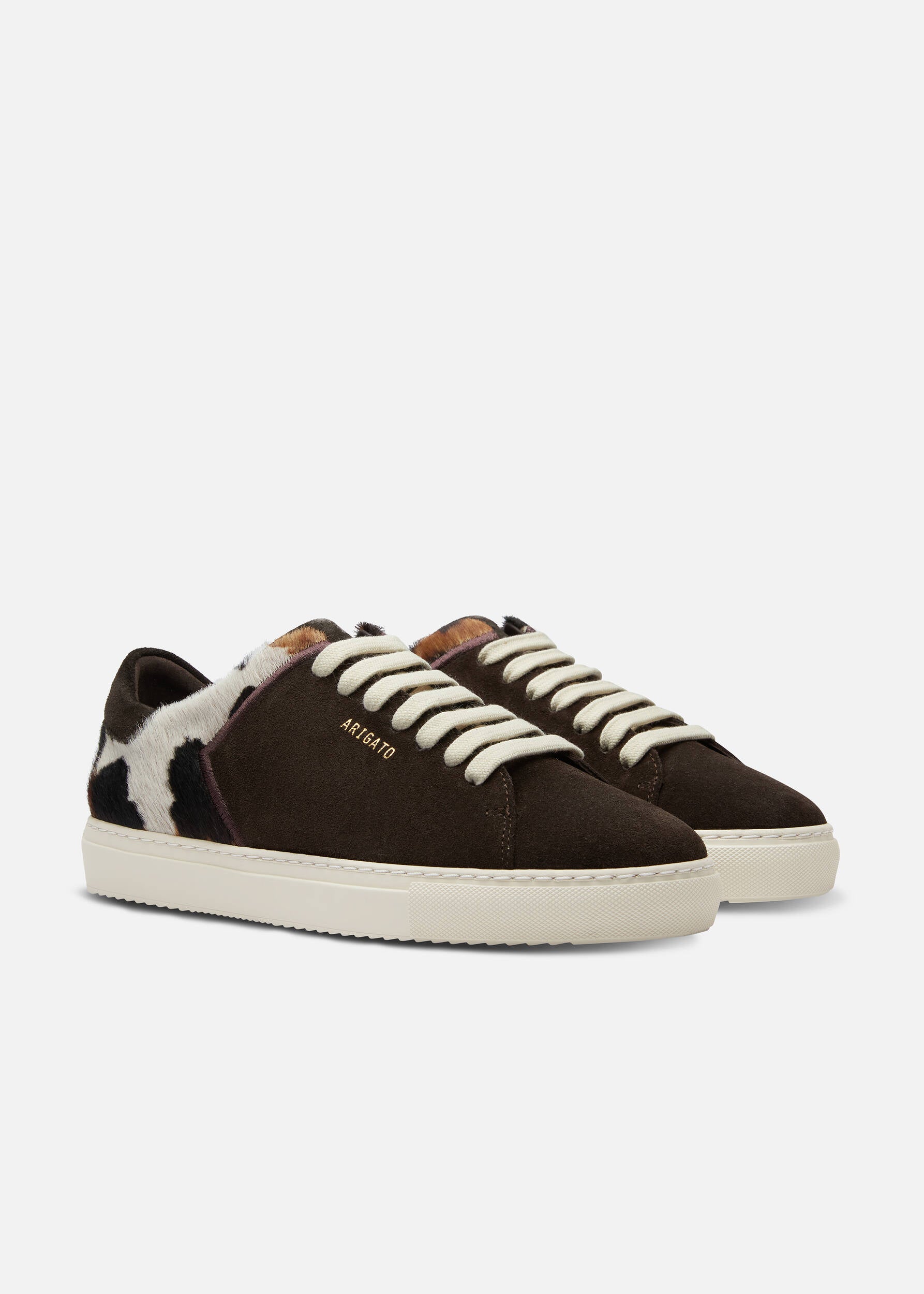 Clean 90 Split Sneaker - Dark Brown/Off White