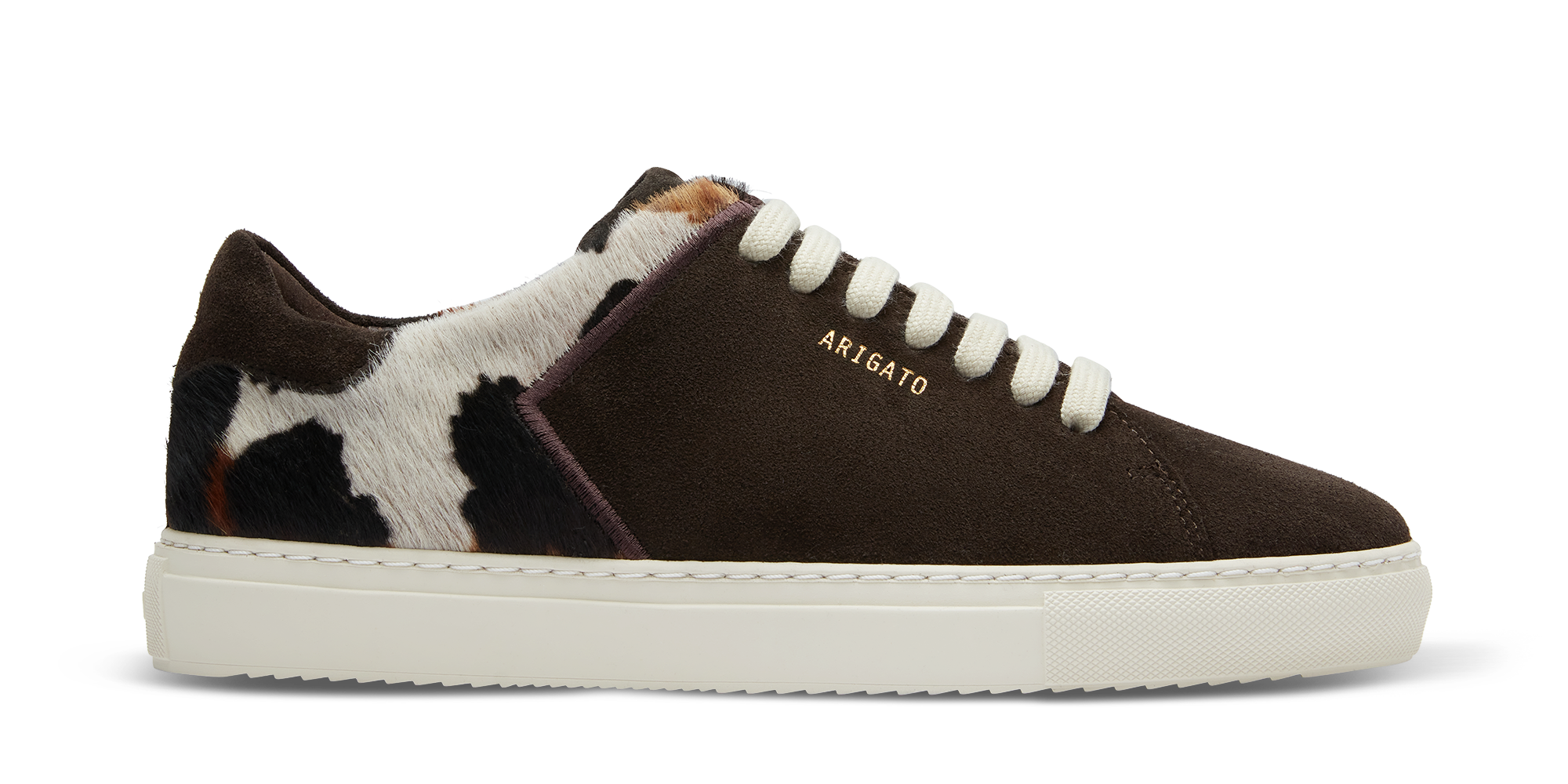 Clean 90 Split Sneaker - Dark Brown/Off White