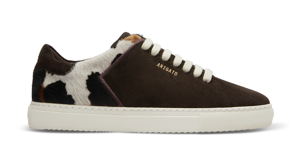 Clean 90 Split Sneaker - Dark Brown/Off White