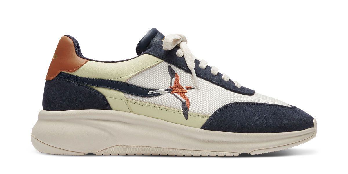 Genesis Neo Bird Runner - Off White/Dark Blue