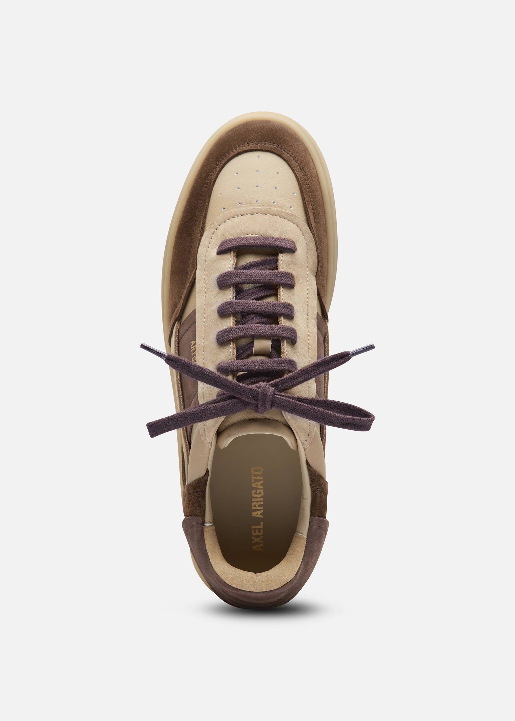 Orbit Edge Sneaker - Tan/Dark Brown