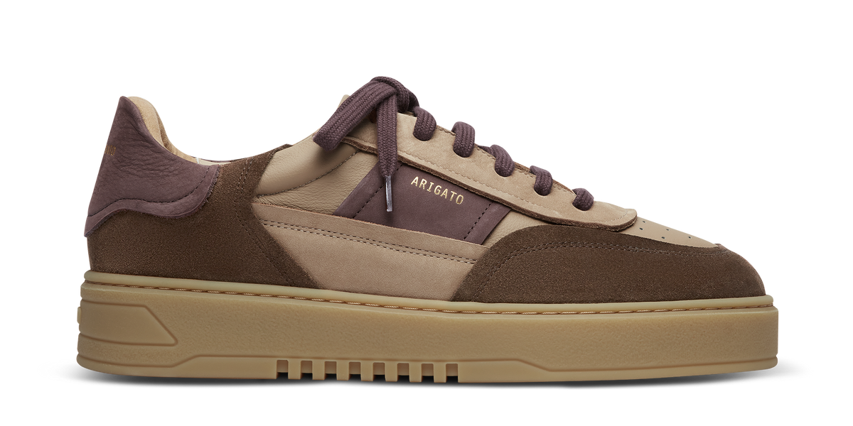 Orbit Edge Sneaker - Tan/Dark Brown